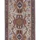 Vintage Turkish rug from Oushak, hand-woven 107x192 cm