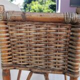 Wicker planter