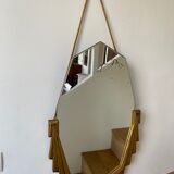 Mercury mirror bevelled 77 x 48 cm