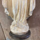 Virgin Mary in plaster