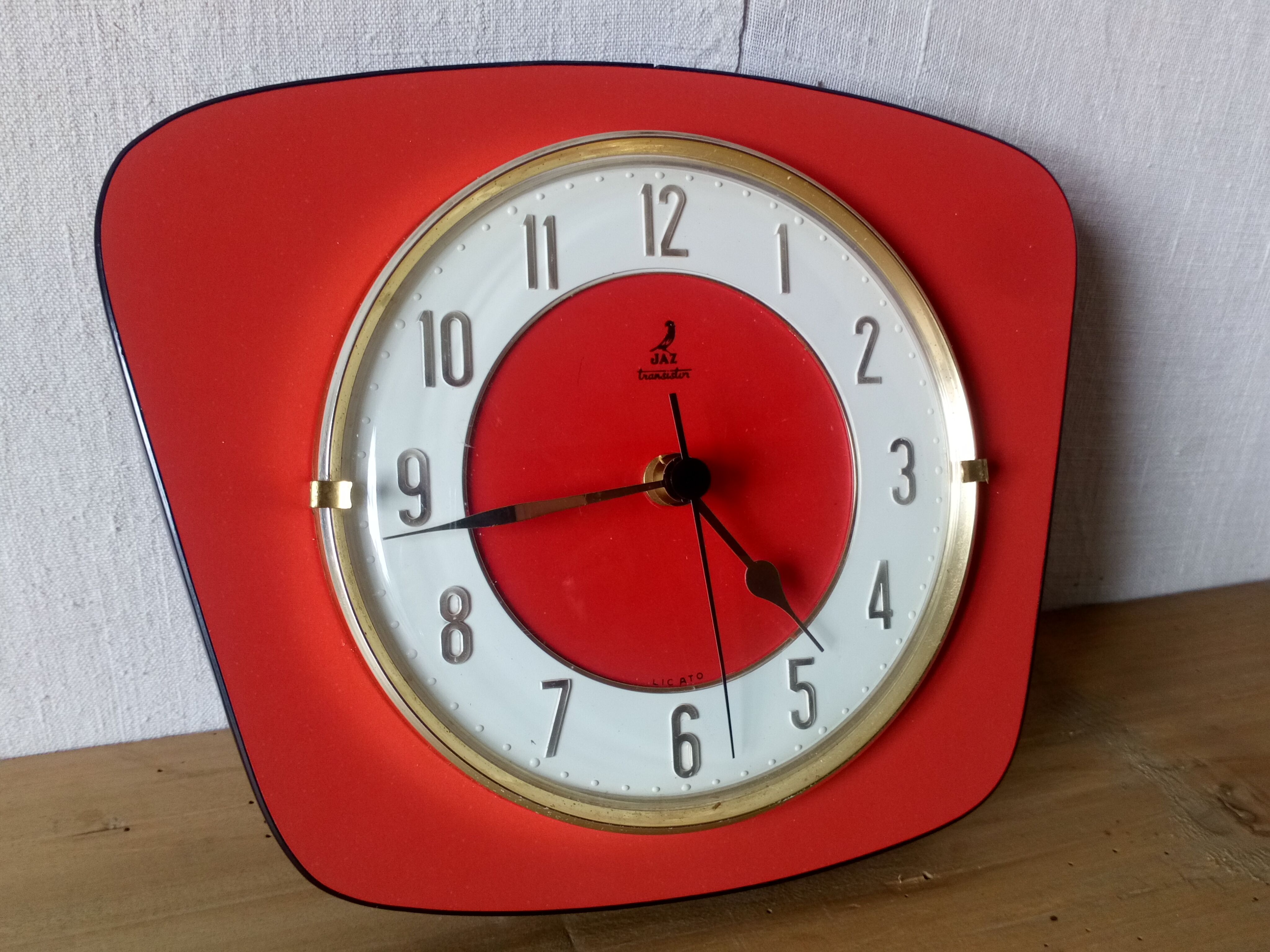 Clock pendulum Jaz restored formica