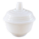 Sugar bowl in white opaline – 1960s/70s