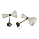 Diabolo wall lights from the 50s