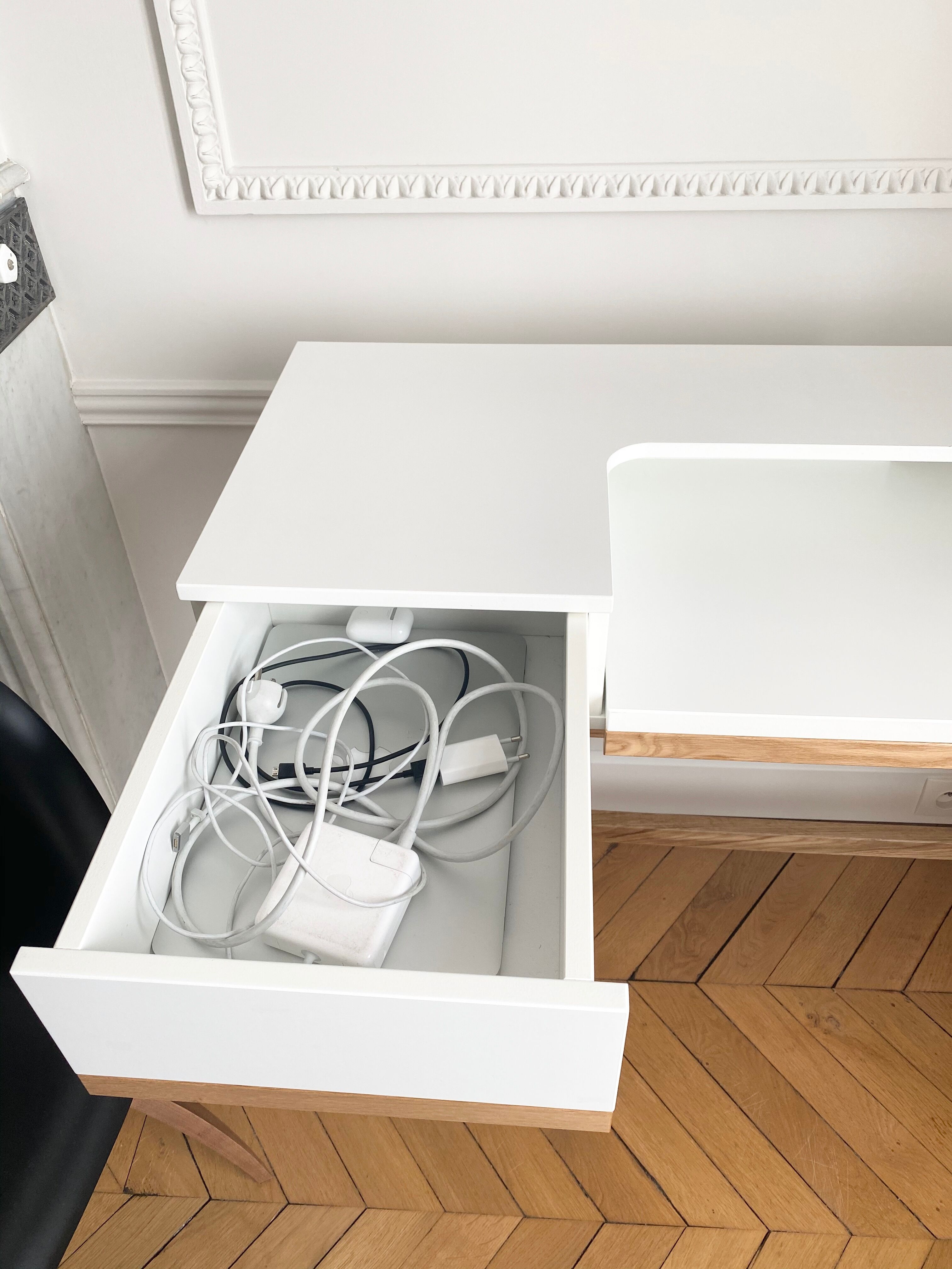 Theo's office at Habitat White and Solid Oak