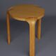 2 tabourets modèle X600 par Alvar Aalto pour Artek, 1960s