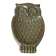 Small carved brass owl ashtray, owl pocket ashtray
