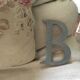 Wooden letter