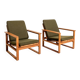 Pair of “Medestolen” armchairs by Børge Mogensen for Fredericia, 1956-57