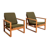 Paire de fauteuils “Medestolen” par Børge Mogensen pour Fredericia, 1956-57