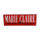 Plaque émaillée ancienne Marie Claire