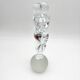 Sculpture Amoureux Verre Massif Murano 2000 Signée Mathis Zane