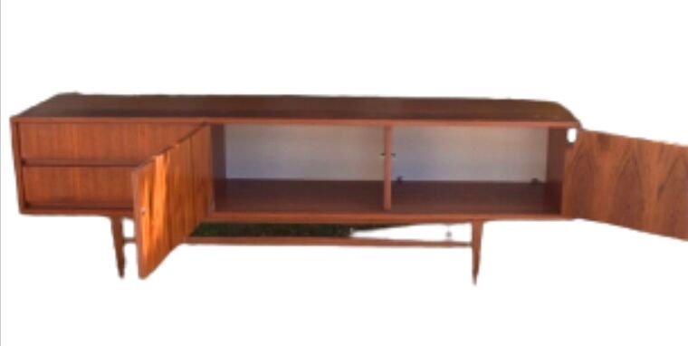 Enfilade scandinave en teck des années 60, 70