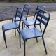 Suite de 4 chaises bistrot vintage