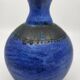 Jacques Blin vase in blue ceramic, France, Mid Century Design