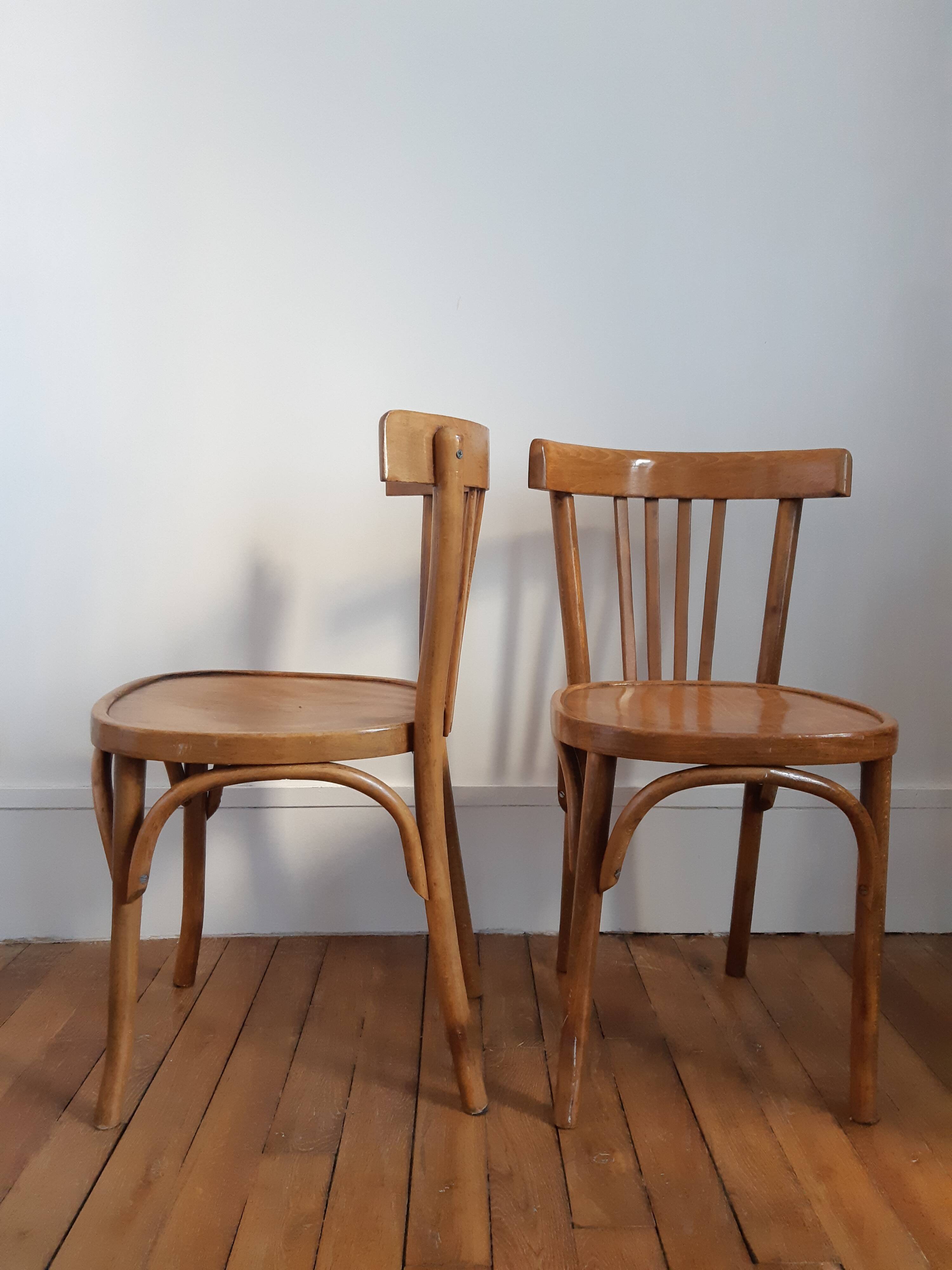 Set of 2 bistro chairs