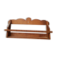 Wooden spike shelf