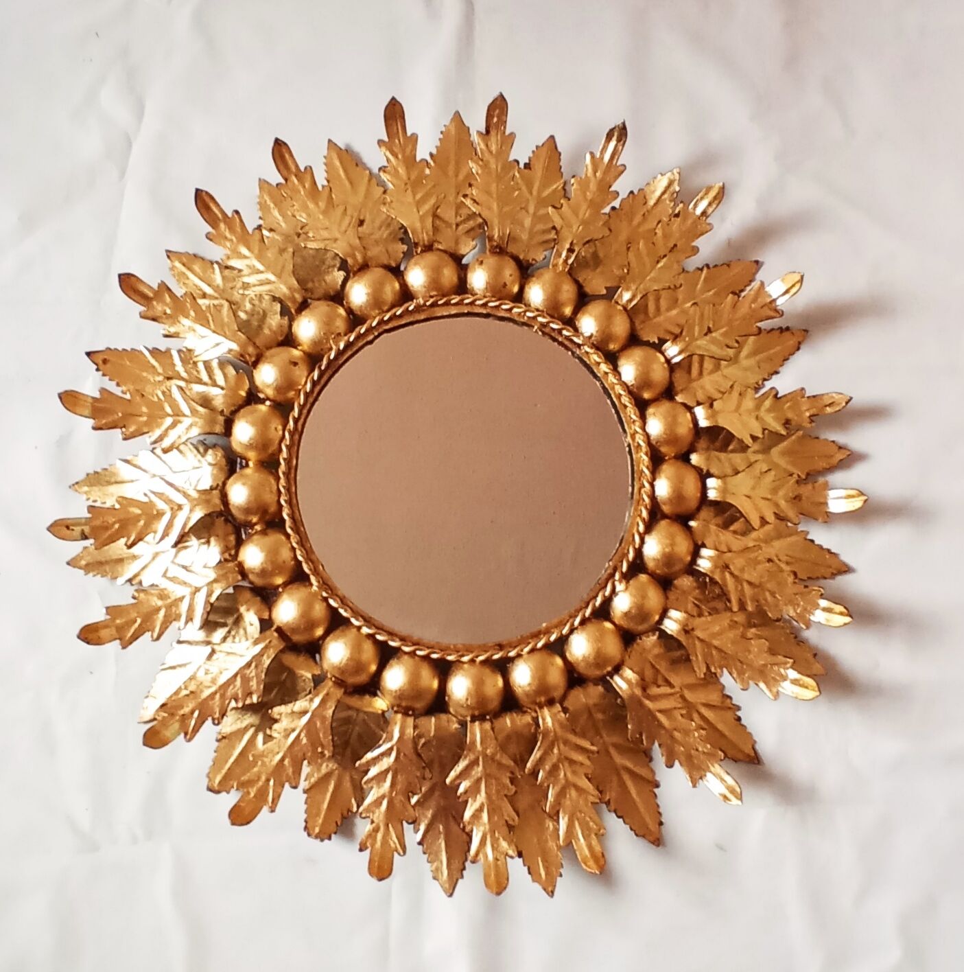 Vintage sun mirror