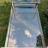 Vintage gold dessert trolley