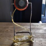 Orange metal lamp