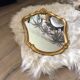 Old gilded mirror