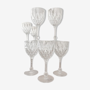 Verres à pied vintage