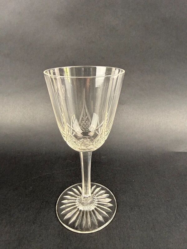 Baccarat, Epron service, set of 6 white wine glasses size 4.