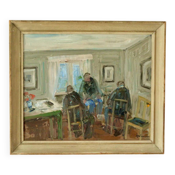 "Figures assises" de Åke Wickström