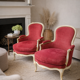 Paire de fauteuils Louis XV en excellent état