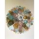 Contemporary murano glass chandelier