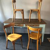 4 baumann bistro chairs