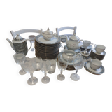 Fine bohemian porcelain tea set Carlsbad Czechoslovakia