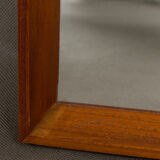 Danish teak mirror from the 60 - 45x123cm