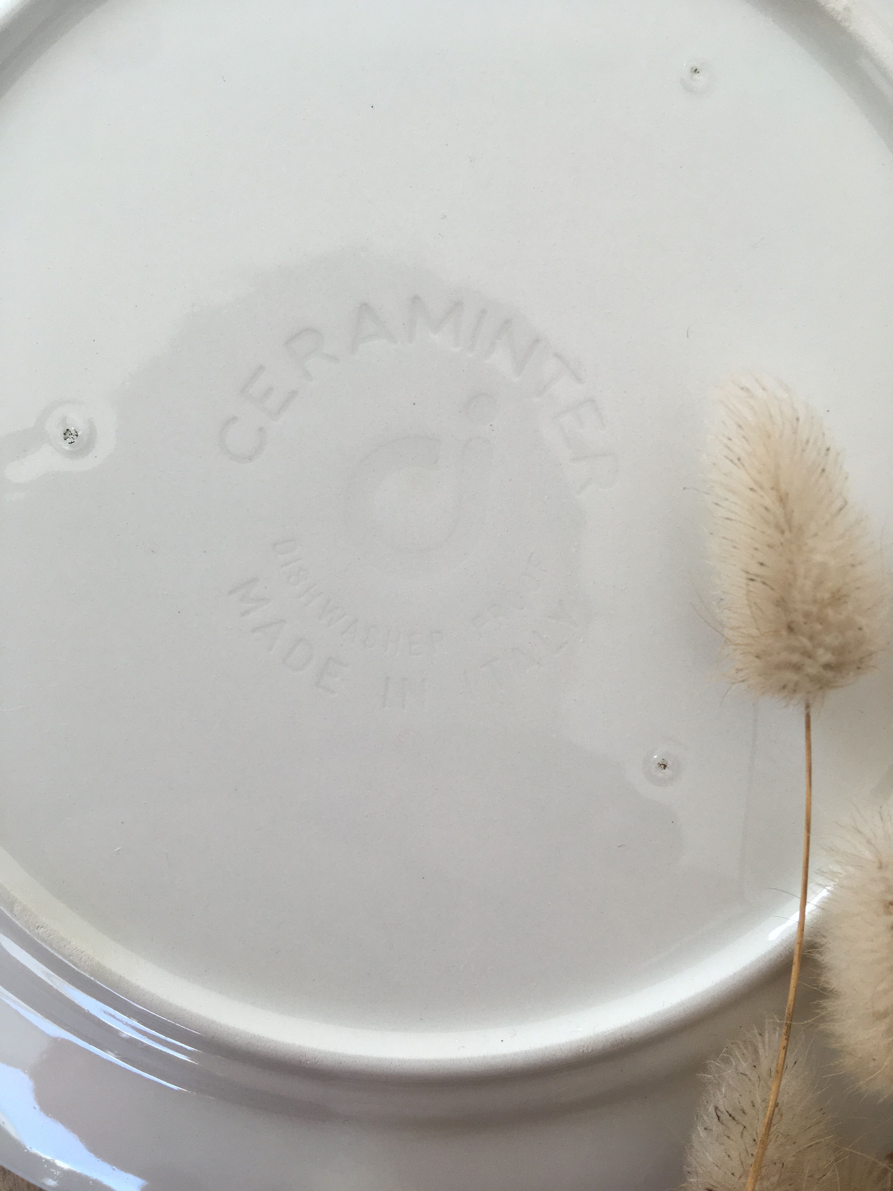 Mismatched dessert plates