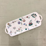 Cake or cake dish in Limoges porcelain, Bernardaud