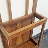 Vestiaire d’entrée style Art Déco  - Époque 1930 - Bois et métal