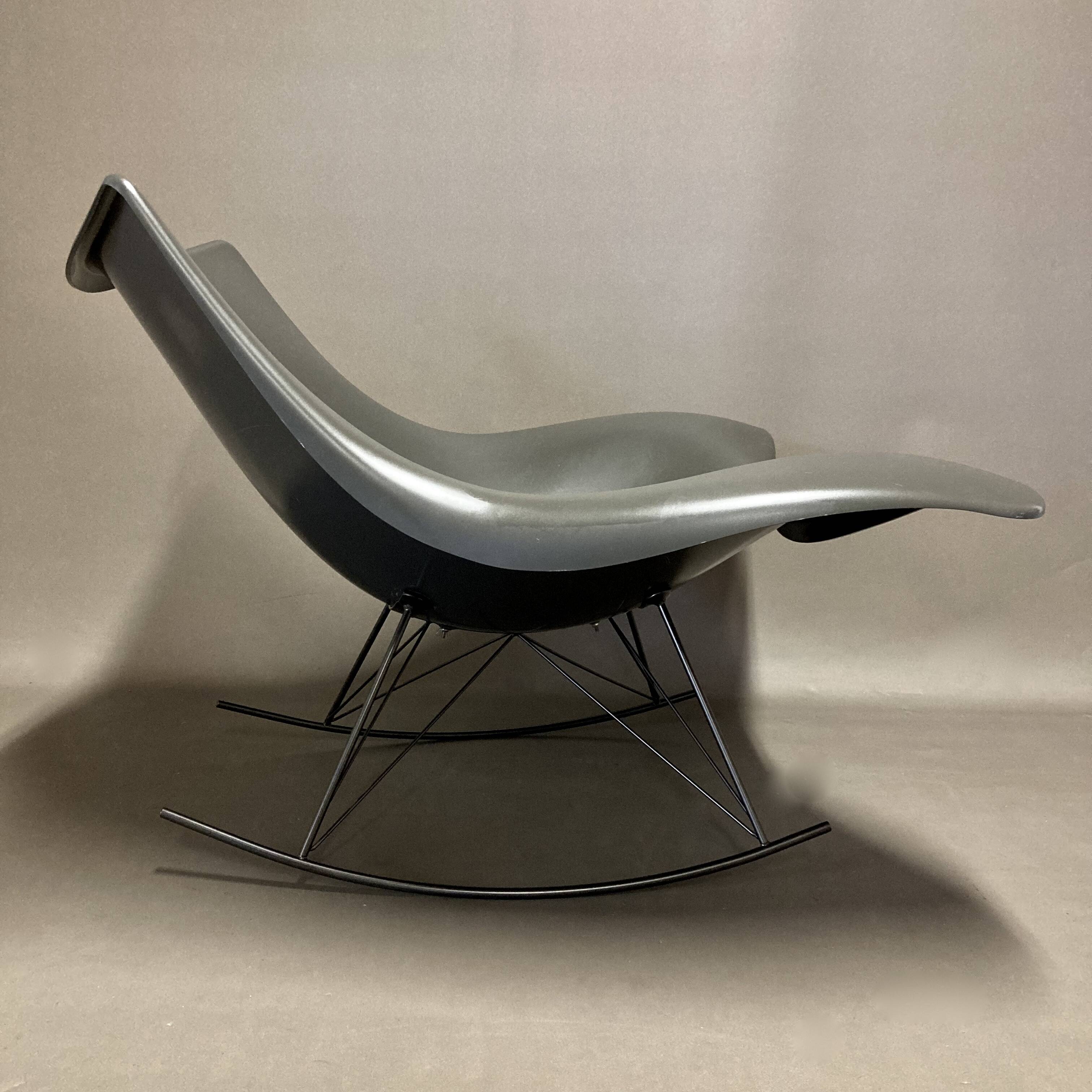 “thomas perdersen” scandinavian design rocking chair.