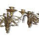 Pair of copper and brass 19 eme