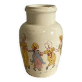 Sarreguemines vase
