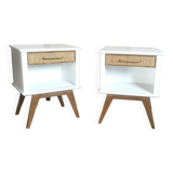Scandinavian bedside tables