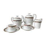 UML France Vintage Porcelain Tea Coffee Set for 2 People
