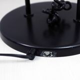 Lampe champignon en métal et acrylique 1980