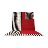 Traditional handmade pure wool Berber rug size 2/3 m