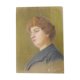 Vintage pastel portrait