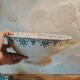 Old bowl in pedestic tiles