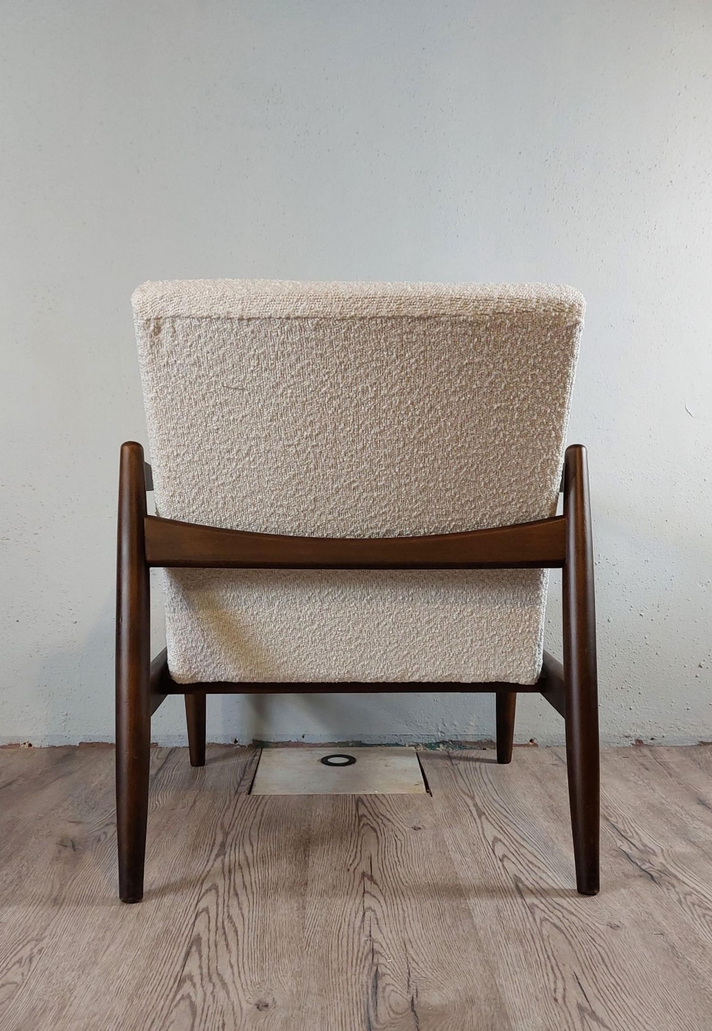 Pair of Armchairs Edmund Homa model GFM-64, Polish vintage 1970s