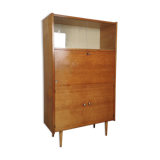 Vintage glass secretary