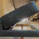 Rare multifunctional sofa/daybed with adjustable headrest 1960, restored