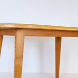 Mid-century pine coffee table by Carl Malmsten, Sweden, 1940s.