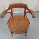 Fauteuil de bureau en bois courbé ... gout Fischel