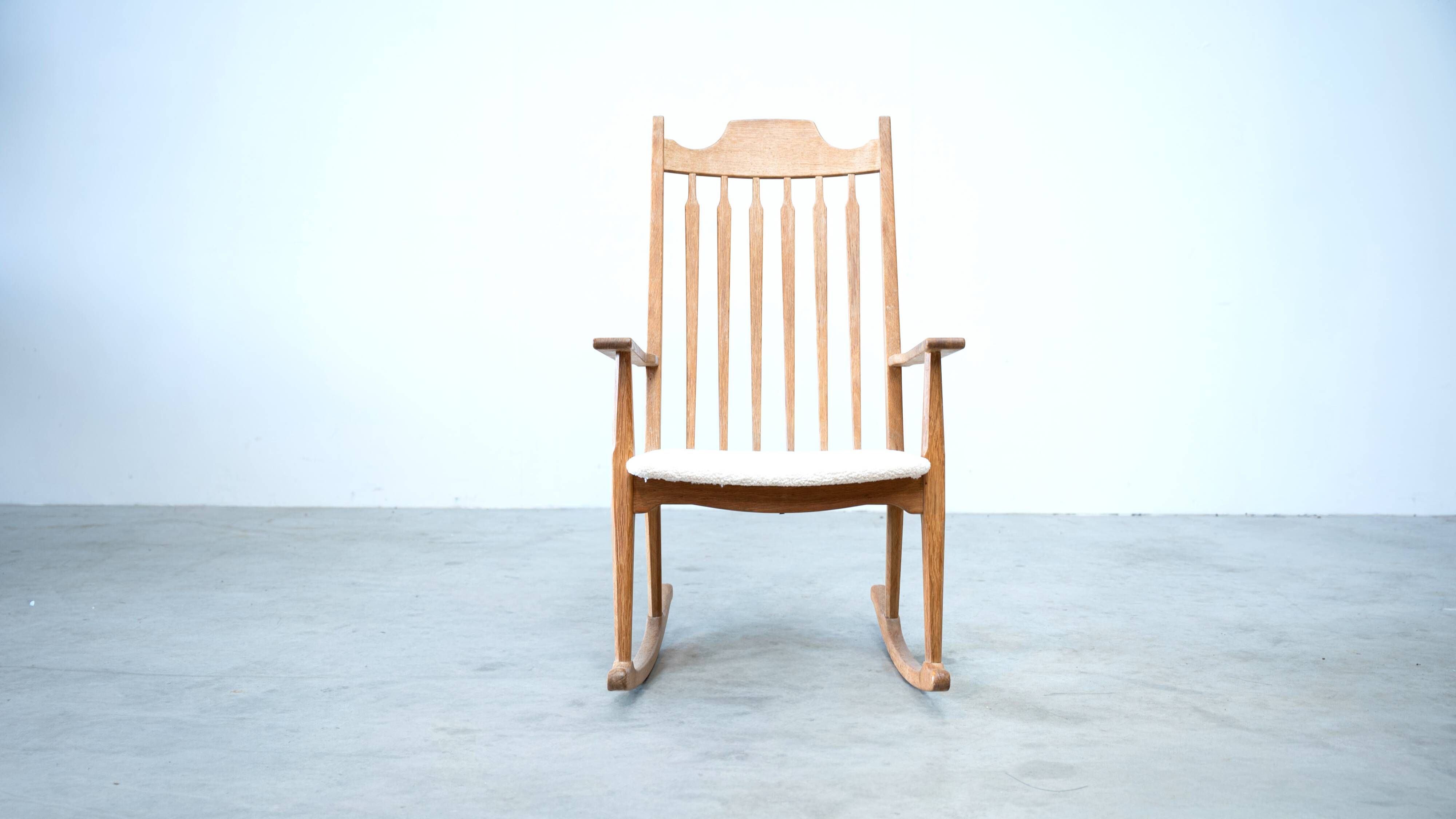 Danish rocking chair by Henry Kjaernulf